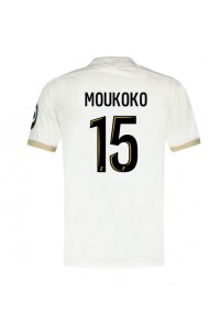 OGC Nice Youssoufa Moukoko #15 Fotballdrakt Borte Klær 2024-25 Korte ermer